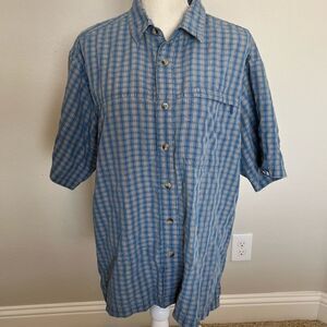 Men's The North Face Button Down Shirt Size Large